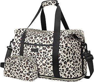 Expandable Travel Duffle Bags Weekender Overnight Bags for Women Men Hospital Bag for Women Labor Delivery with Toiletry Bag Waterproof