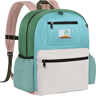 Toddler Backpack for Boys 2-5: Kids Backpack Preschool Kindergarten Daycare Backpack, Green Grey