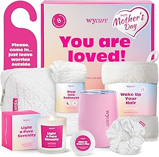 Valentines Day Gifts Box for Women - Perfect Birthday Spa Gift Baskets for Women - Best Friend Birthday Box Care Package - Get Well Soon Self Care Set - Advent Calendar Alternative