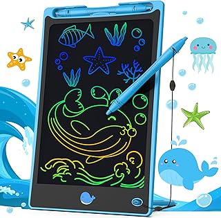 Perfect Gift Idea: Hockvill LCD Writing Tablet for Children 8.8 Inch, Toys for Girls Boys Drawing Pad for 3 4 5 6 7 Year Old Kids Toys, Easter Basket Stuffer for Kids, Toddler Gift Doodle Board Travel Essentials