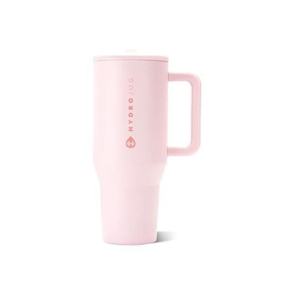 Trending on Amazon: HydroJug Traveler 40oz, Insulated Tumbler with Handle & Straw, Pink Sand