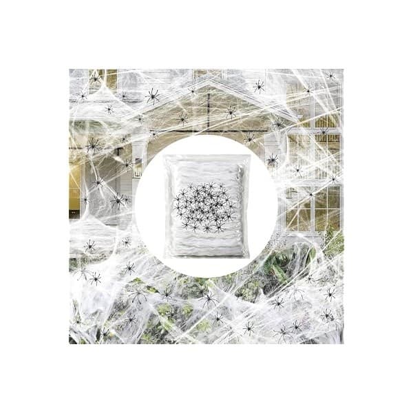 Spooktacular Savings! Famoby Spider Webs Deal for Easy Halloween Decor