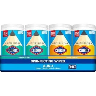 Mom's Pick of the Week: Clorox Disinfecting Wipes Back to School Variety Pack, 75 Count Each, Pack of 4 (Package May Vary)