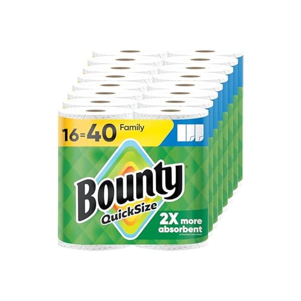 Bounty Quick Size Paper Towels: Mom's Secret Weapon for Messes!