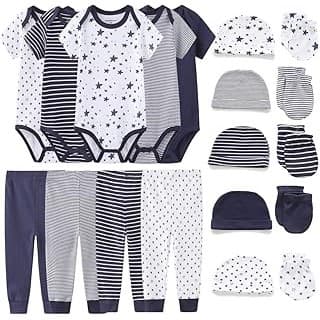 Hidden Gem Find: Kiddiezoom Unisex Baby Layette Essentials Giftset Clothing Set 19-Piece For Newborn Baby