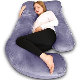 Is It Worth Buying: Chilling Home Pregnancy Pillow, U Shaped Full Body Maternity Pillow 58 inch, Pregnant Women Must Haves Pregnancy Pillows for Sleeping with Removable Cover