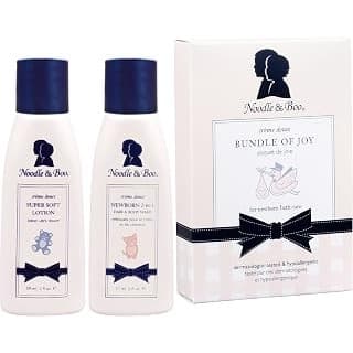 Trending on Amazon: Noodle & Boo Bundle of Joy Newborn Baby Gift Set ; Newborn 2-in-1 Hair & Body Wash, Super Soft Baby Lotion