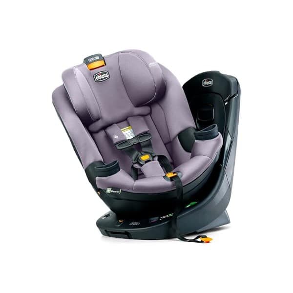 Pregnancy Hack: Chicco Fit360® SE ClearTex® Rotating Convertible Toddler Car Seat with 360 Degree Rotation for Rear-Facing and Forward-Facing Usage (No Infant Insert Included) | Lupine/Purple