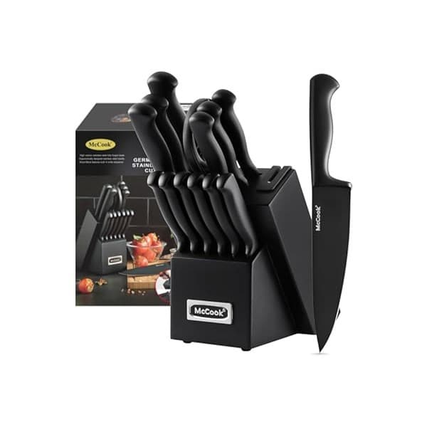 Slice Smarter! McCook Knife Set Deal for Moms & Kitchen Lovers