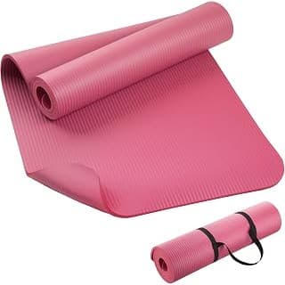 Is It Worth Buying: KEEP Extra Thick NBR Yoga Mat for Women & Men, 10mm Thick, 72”x24” Large Exercise Mat with Non-Slip Workout Mat for Yoga, Pilates, Stretching, Meditation – Wide & Cushioned Fitness Mat