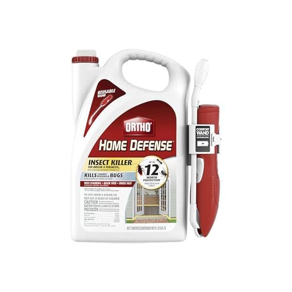 Amazon Deal Alert: Ortho Home Defense Insect Killer for Indoor & Perimeter2, Wand, 1.33 gal. | Ready-To-Use Bug Killer with Comfort Wand, Kills Ants, Roaches and Spiders, Use in Kitchens, Bathrooms and Home Perimeter