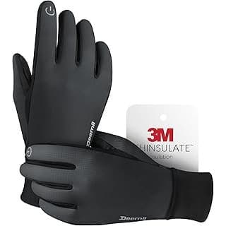 Amazon Deal Alert: Winter Gloves Men Women Made with 3M Thinsulate, Lightweight Thermal Warm Gloves for Cold Weather with Touch Screen Fingers, Water Resistant Running Gloves for Cycling, Hiking, Driving
