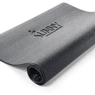 New Mom Must-Have: Sunny Health & Fitness Equipment Mat – Multiple Size Options – Non-Slip Floor Protection Pad for Treadmill, Bike, Elliptical, Yoga or Standing Desk and other Exercise Equipment