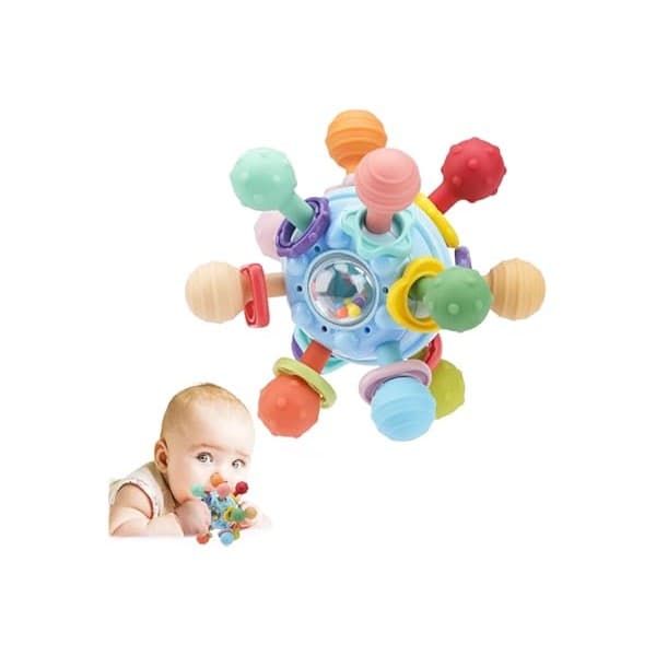 Price Drop: Baby Montessori Sensory Toys for 0-6 6-12 Months, Baby Teether Teething Toys for Babies 0 3 6 9 12 18 Months, Newborn Infant Learning Developmental Toys Gifts for 1 2 Year Old Boys Girls