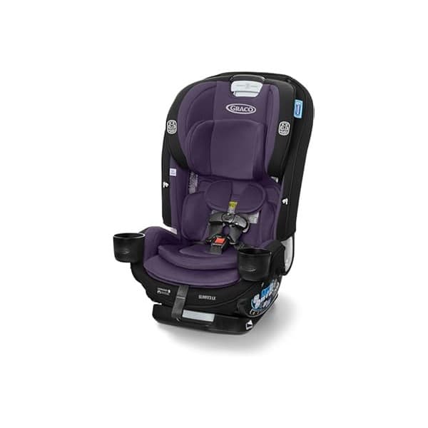 Limited Time Deal: Graco SlimFit3 LX 3-in-1 Slim Car Seat, Rear Facing, Forward Facing to Highback Booster Car Seat, Katrina
