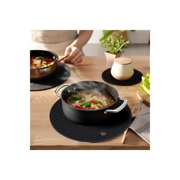 Mom's Kitchen Secret: Multipurpose Silicone Trivet Mats on Amazon Deal!