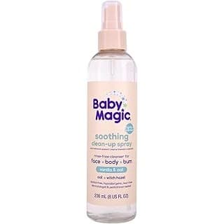 New Mom Must-Have: Baby Magic Soothing Clean-Up Spray, Vanilla & Oat, Hypoallergenic, 8 oz