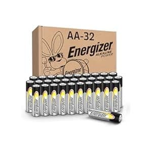 Is It Worth Buying: Energizer AA Batteries Alkaline Power, 32 Count Alkaline Double A Battery Pack