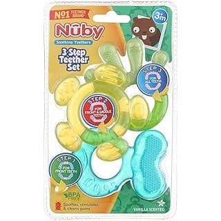 Nuby 3-Step Soothing Teether Set: A Must-Have for Happy Babies