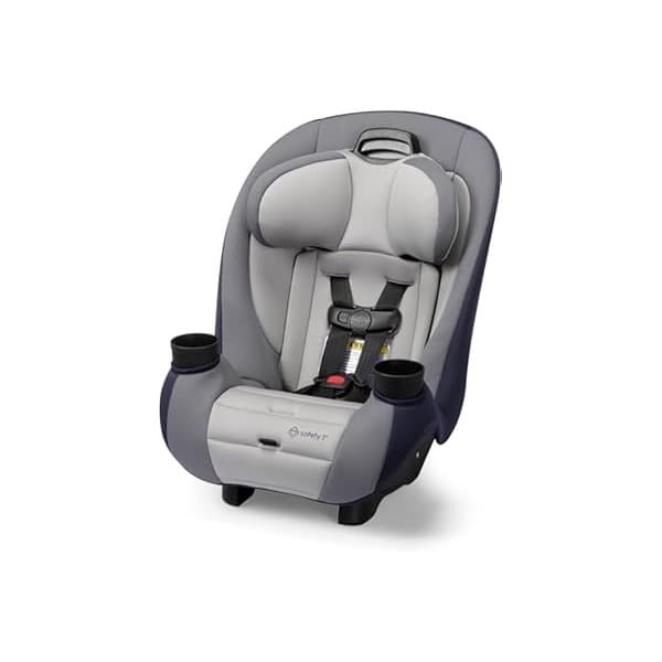 Trending on Amazon: Safety 1st Ellaris 3-in-1 Convertible Car Seat, Slim Fit Design, Rear & Forward-Facing, 5-Position Headrest, 3-Across Fit, Travel-Friendly with Machine-Washable Seat Pad, London Blue