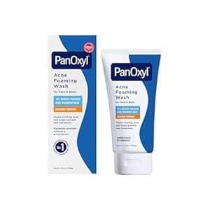 Toddler-Approved Amazon Find: PanOxyl 10% Benzoyl Peroxide Acne Foaming Wash, Maximum Strength, Daily Acne-Fighting Face and Body Cleanser, Face Wash to Clear, Treat and Prevent Acne Pimples and Stubborn Breakouts, 5.5 Oz Tube