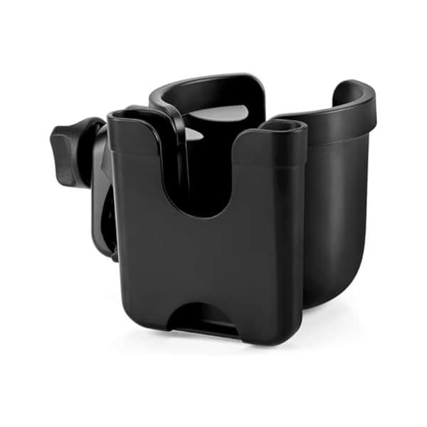 Best Amazon Buy Under: Accmor Stroller Cup Holder with Phone Holder, Bike Cup Holder, Universal Cup Holder for Uppababy Nuna Doona Strollers, 2-in-1 Cup Phone Holder for Stroller Bike Wheelchair Walker Accessory