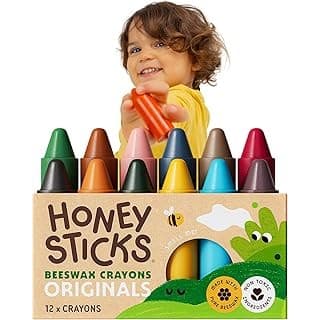 Mom Find: Honeysticks Non-Toxic Beeswax Crayons for Toddlers!