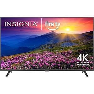 Best Amazon Buy Under: INSIGNIA 55-inch Class F50 Series LED 4K UHD Smart Fire TV with Alexa Voice Remote (NS-55F501NA26)