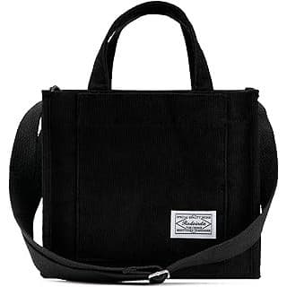 Perfect Gift Idea: Aesthetic Corduroy Tote Bag Small Vintage Women Crossbody Bag Square Handbag Everyday Bag Mini Travel Shoulder Bag