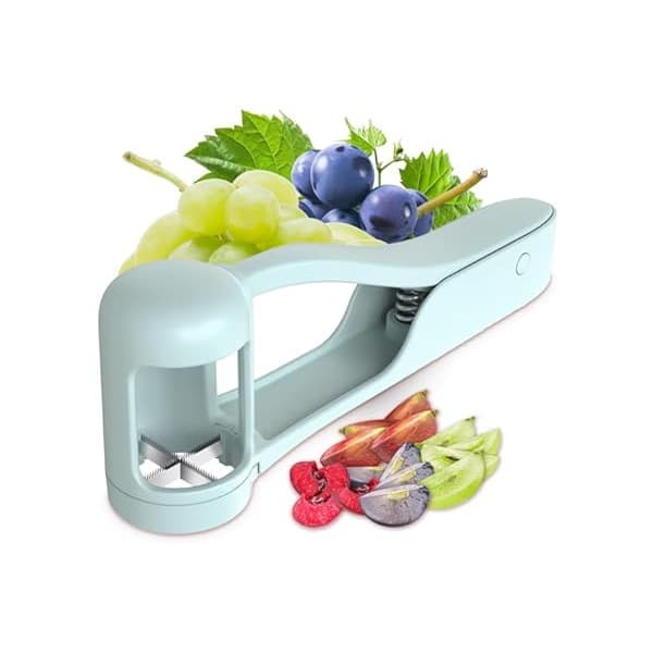 Amazon Deal Alert: Grape Cutter Tool, Kitchen Fruit Slicer for Toddlers – Grape Quarter Cutter Safe for Kids & Babies – Handheld Fruit Cutter for Grapes, Cherry Tomatoes, Strawberries, Blueberries & Small Fruits