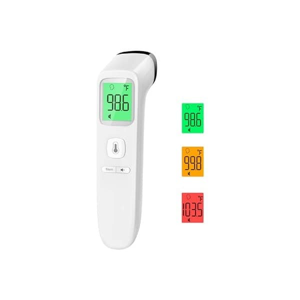 Hidden Gem Find: No-Touch Thermometer for Adults and Kids, Accurate Digital Baby Thermometer, Fever Alarm & Silent Mode, 2 in 1 Forehead & Object Mode
