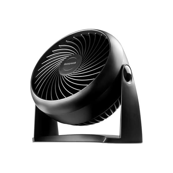 Toddler-Approved Amazon Find: Honeywell TurboForce Air Circulator, Small Tabletop Fan, Quiet Personal Fan for Home or Office, 3 Speeds, 90 Degree Pivoting Head, Black, HT900