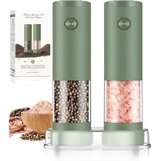 Deal Alert! Electric Salt & Pepper Grinder: A Must-Have Kitchen Gadget for Moms