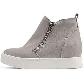 Trending on Amazon: Taylor Hidden Wedge Sole Booties Ankle Heels Sneaker Shoes Side Zipper