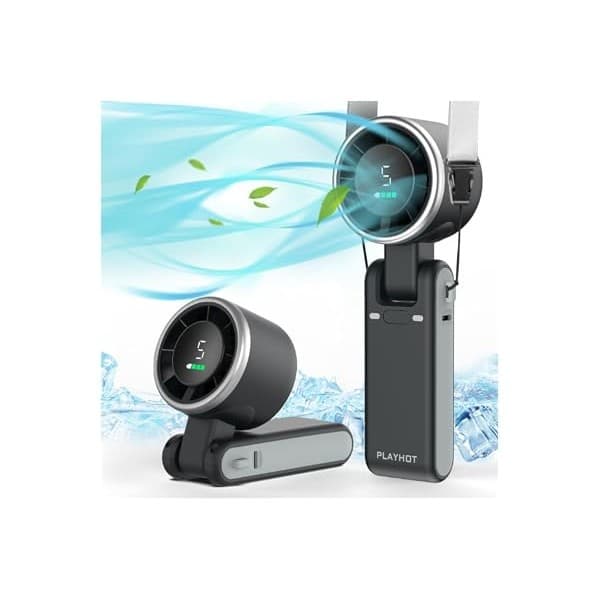 Beat the Heat! PlayHot Portable Turbo Fan: A Must-Have Amazon Deal for Moms & Babies On-the-Go