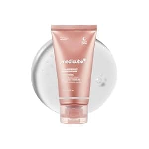 Toddler-Approved Amazon Find: medicube Wrapping Mask Collagen Overnight Peel Off Facial Mask | Elasticity & Hydration Care, Reduces Sagging & Dullness | Hydrolyzed Collagen For Glowing Skin | Korean Skin Care, 2.53 fl.oz