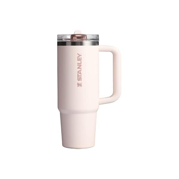 Kitchen Hack Alert: STANLEY Quencher ProTour Flipstraw Tumbler, 30 oz, Rose Quartz | Built-In Straw & Handle | Cupholder Compatible for Travel | Leakproof Insulated Stainless Steel Cup | BPA-Free