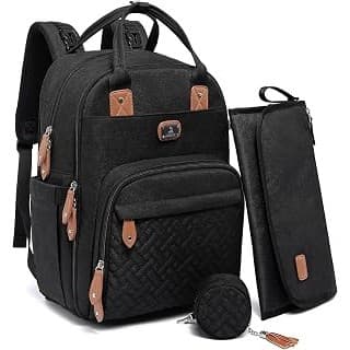 This Solves the Problem: Diaper Bag Backpack with Portable Changing Pad,Baby Essentials | Waterproof Large Baby Bags Travel Baby Diaper Bags for Boys Girls Moms Dads, Baby Shower Gifts Newborn Essentials Must Haves