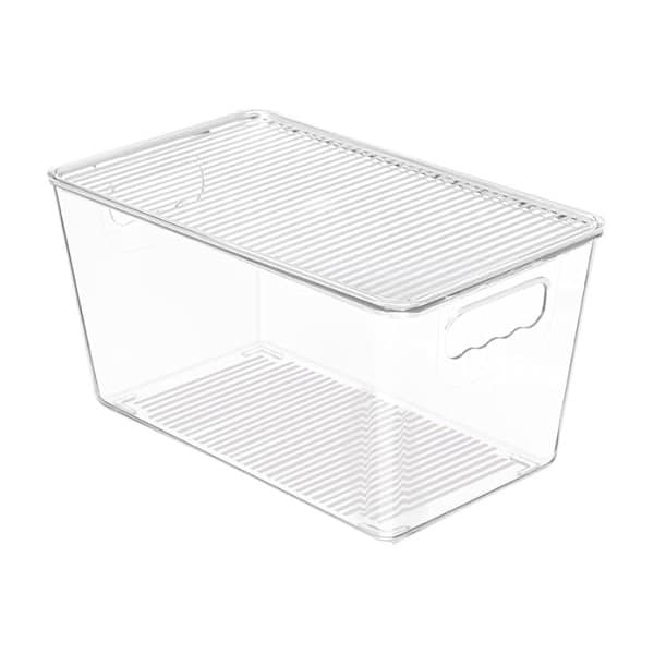 Mom Hack Alert! Vtopmart Clear Stackable Bins: An Amazon Deal for Organized Moms!