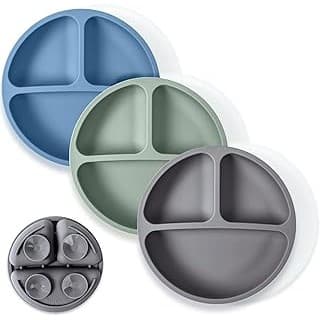 WeeSprout Suction Plates: The Toddler Mealtime Game-Changer on Amazon!