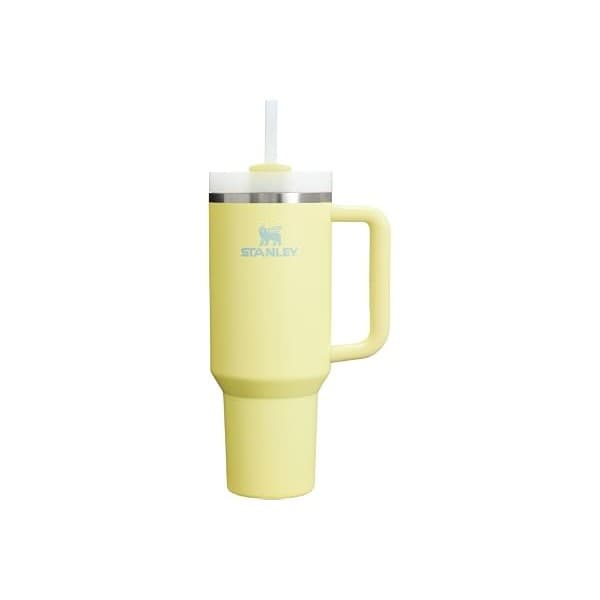 Price Drop: STANLEY Quencher H2.0 Tumbler with Handle and Straw 40 oz | Flowstate 3-Position Lid | Cup Holder Compatible for Travel | Insulated Stainless Steel Cup | BPA-Free | Pomelo