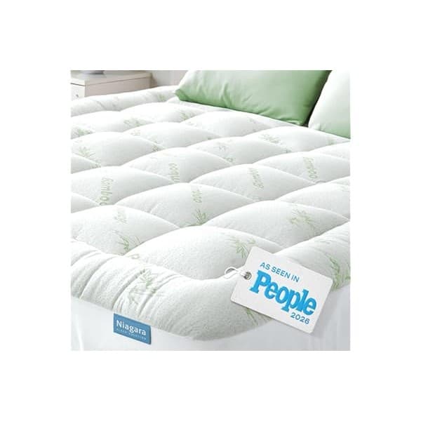 Mom's Dream Sleep: Luxury Bamboo Mattress Topper Deal on Amazon!