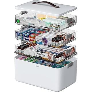 Newborn Must-Have Alert: CTIME 4-Tier Medicine Organizer for Every Mom