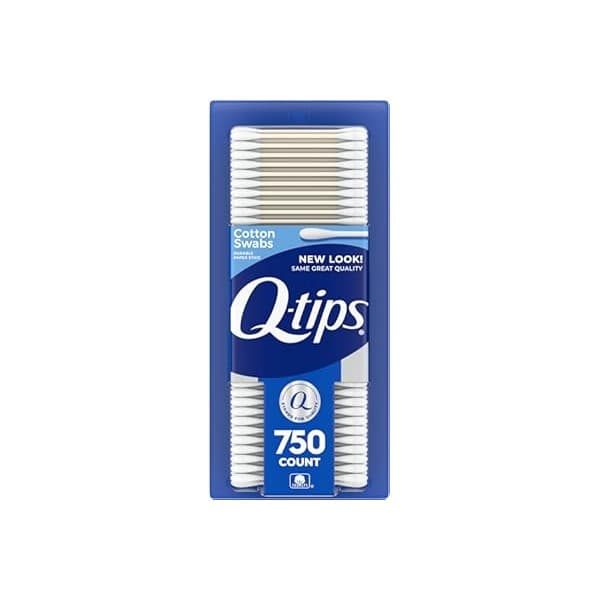 This Solves the Problem: Q-tips Cotton Swabs For Hygiene and Beauty Care Original Cotton Swab Made With 100% Cotton 750 Count