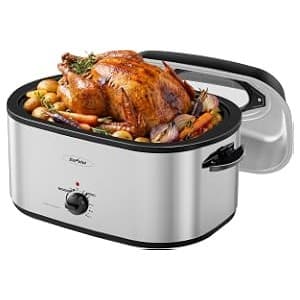 Effortless Family Feasts: Grab the SUNVIVIPRO 30-Qt Electric Roaster Deal!