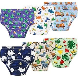 Back in Stock Alert: Max Shape 6 Pack Potty Training Underwear for Boys,Washable Baby Boy Toilet Training Pants Training Underwear Fit 2T-6T