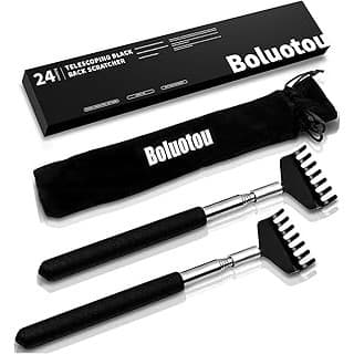 Mom's Pick of the Week: Kuvvfe 2 Pack Portable Extendable Back Scratcher, Stainless Steel Telescoping Back Scratcher with Beautiful Present Packaging