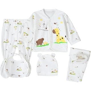 Newborn Must-Have Alert! 5-Piece Unisex Baby Layette Set Deal!