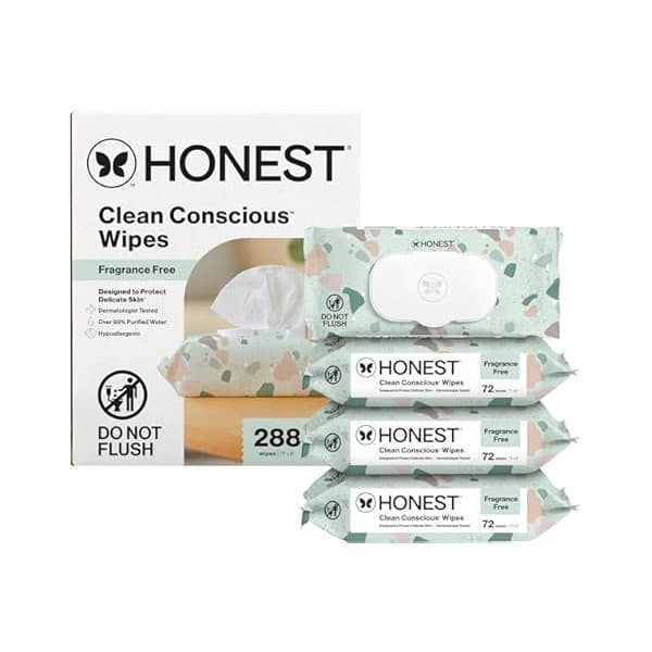 Deal Alert! Honest Company Hypoallergenic Wipes for Sensitive Skin