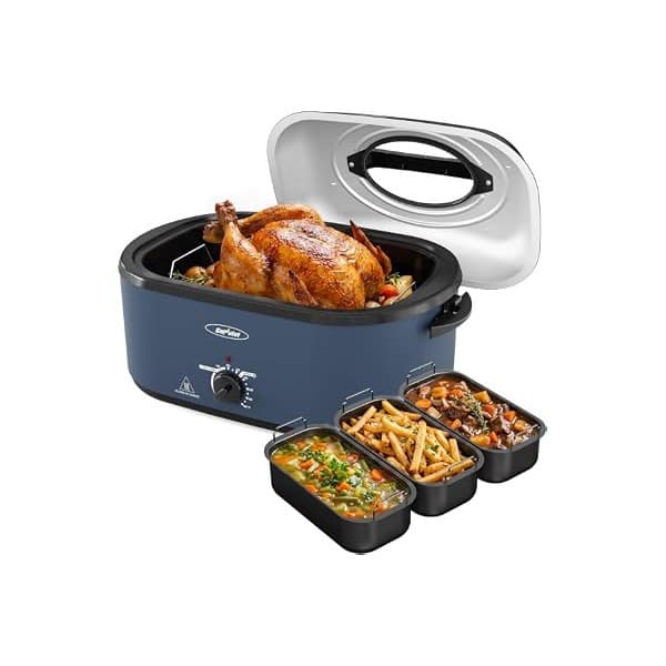 Thanksgiving Helper! Sunvivi 26QT Roaster Oven Deal for Busy Moms